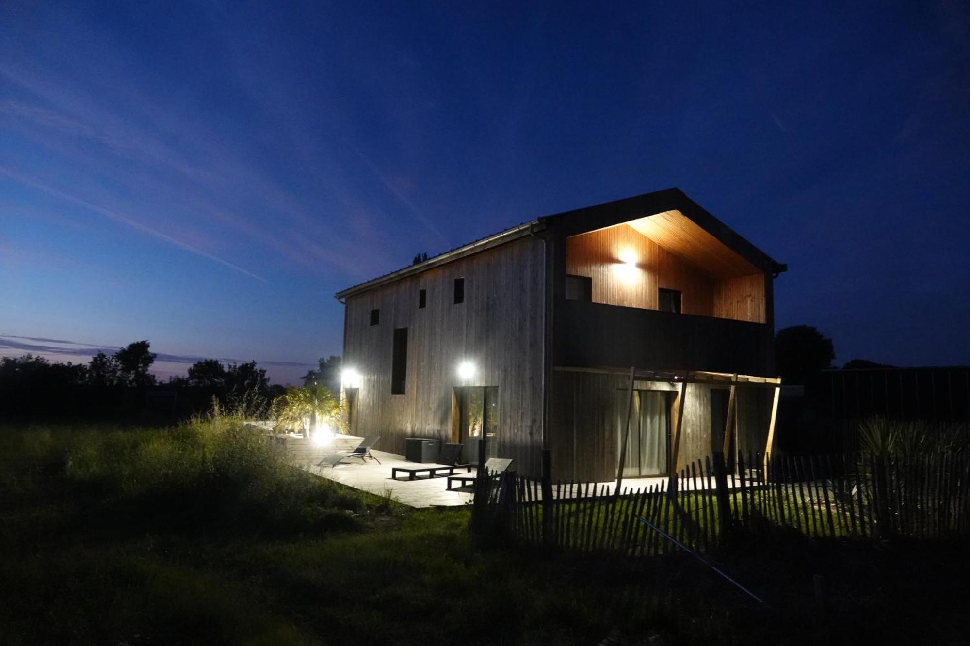 Maison Bois, Les Conches 10 Pers Longeville-sur-Mer Exterior photo